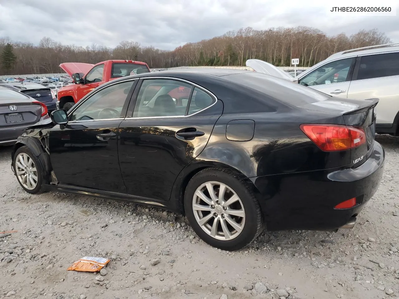 2006 Lexus Is 350 VIN: JTHBE262862006560 Lot: 79294594