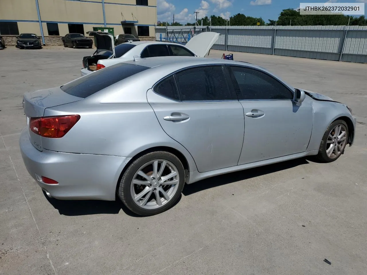 2007 Lexus Is 250 VIN: JTHBK262372032901 Lot: 60273724