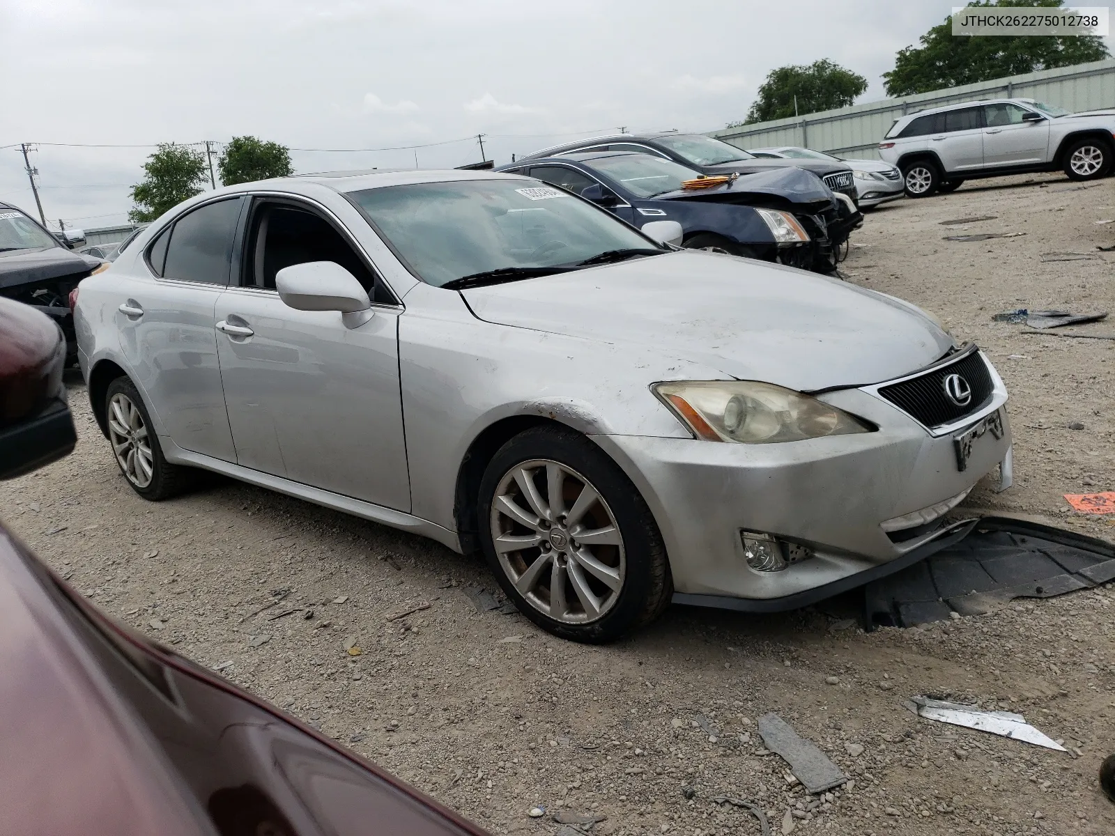 2007 Lexus Is 250 VIN: JTHCK262275012738 Lot: 63924904