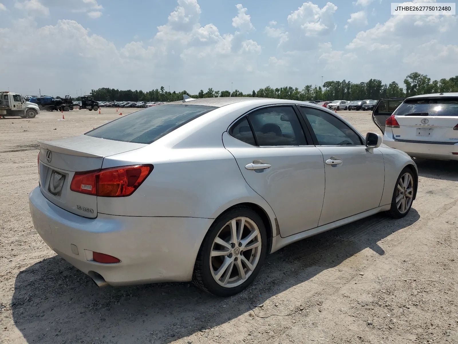 2007 Lexus Is 350 VIN: JTHBE262775012480 Lot: 65940594