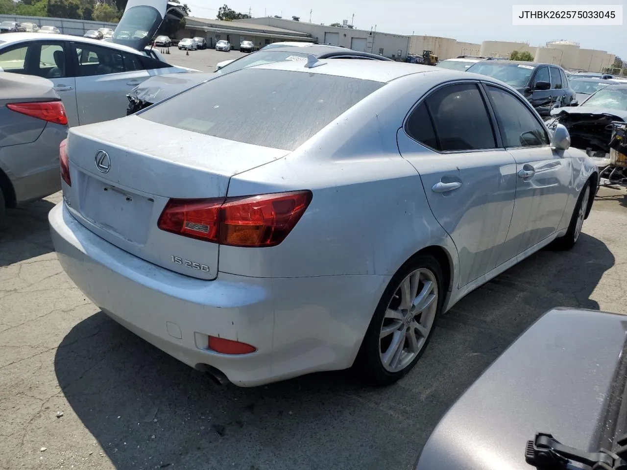 JTHBK262575033045 2007 Lexus Is 250