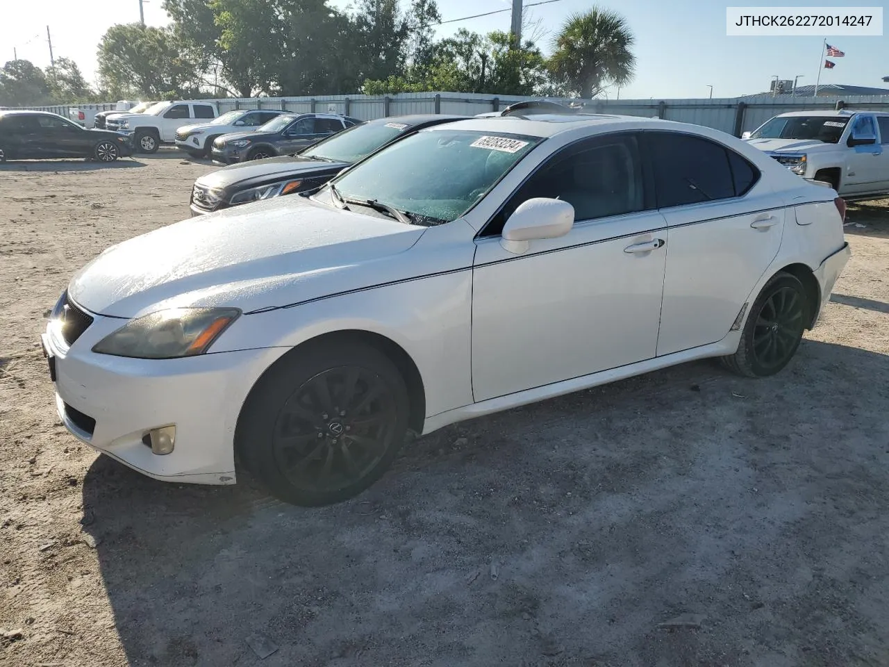 2007 Lexus Is 250 VIN: JTHCK262272014247 Lot: 69283234