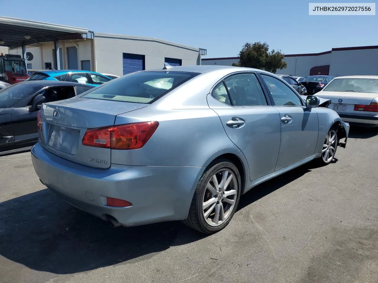 2007 Lexus Is 250 VIN: JTHBK262972027556 Lot: 69501864