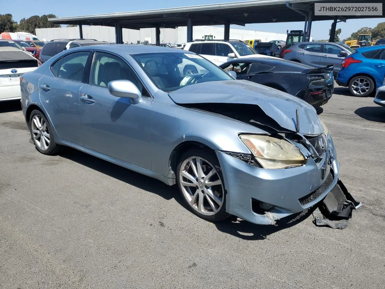 2007 Lexus Is 250 VIN: JTHBK262972027556 Lot: 69501864