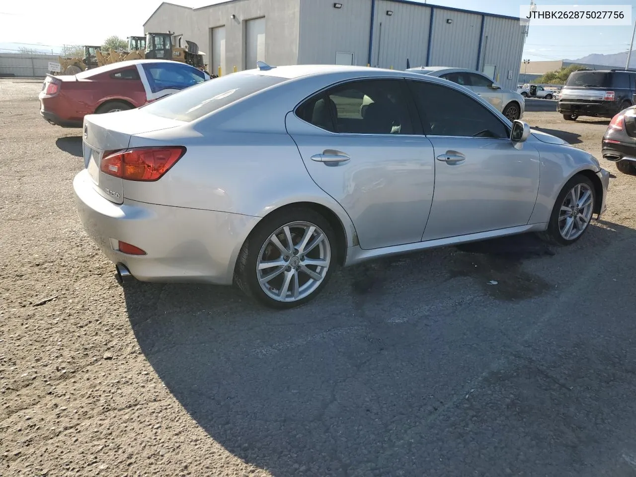 2007 Lexus Is 250 VIN: JTHBK262875027756 Lot: 69781724