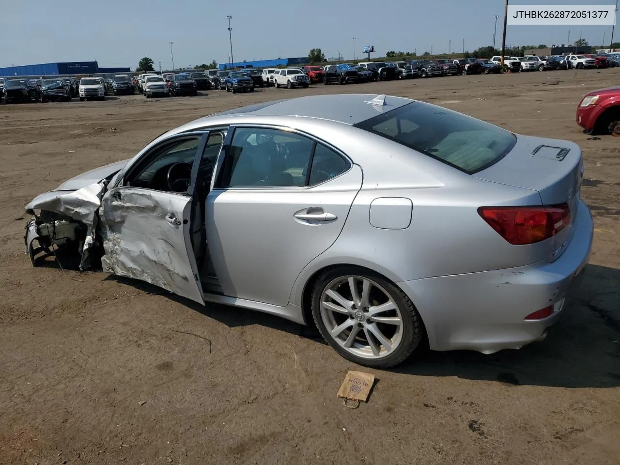 2007 Lexus Is 250 VIN: JTHBK262872051377 Lot: 70812414