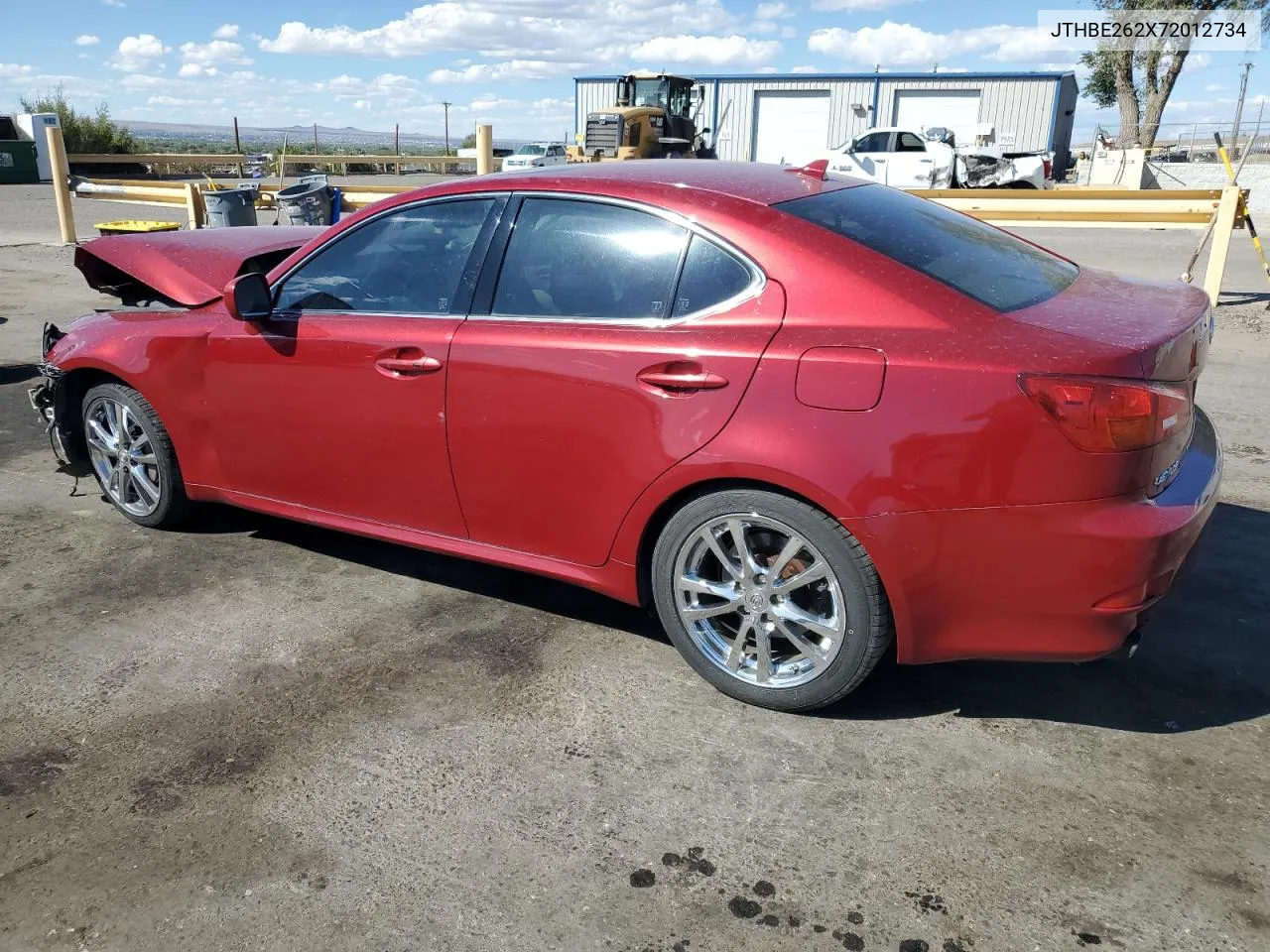 2007 Lexus Is 350 VIN: JTHBE262X72012734 Lot: 72756514