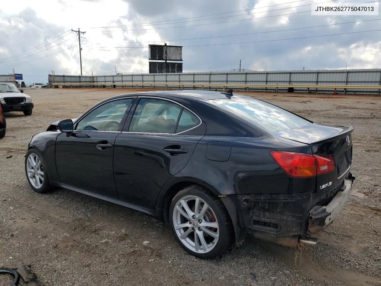 2007 Lexus Is 250 VIN: JTHBK262775047013 Lot: 73721764