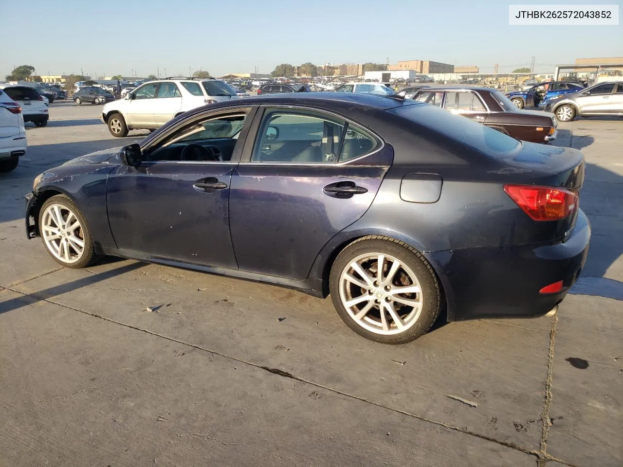 2007 Lexus Is 250 VIN: JTHBK262572043852 Lot: 73942544