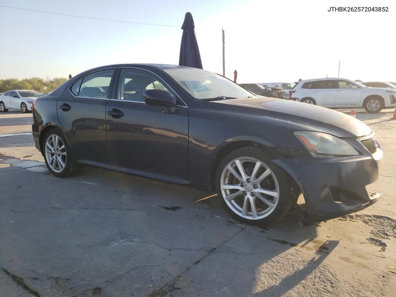 2007 Lexus Is 250 VIN: JTHBK262572043852 Lot: 73942544