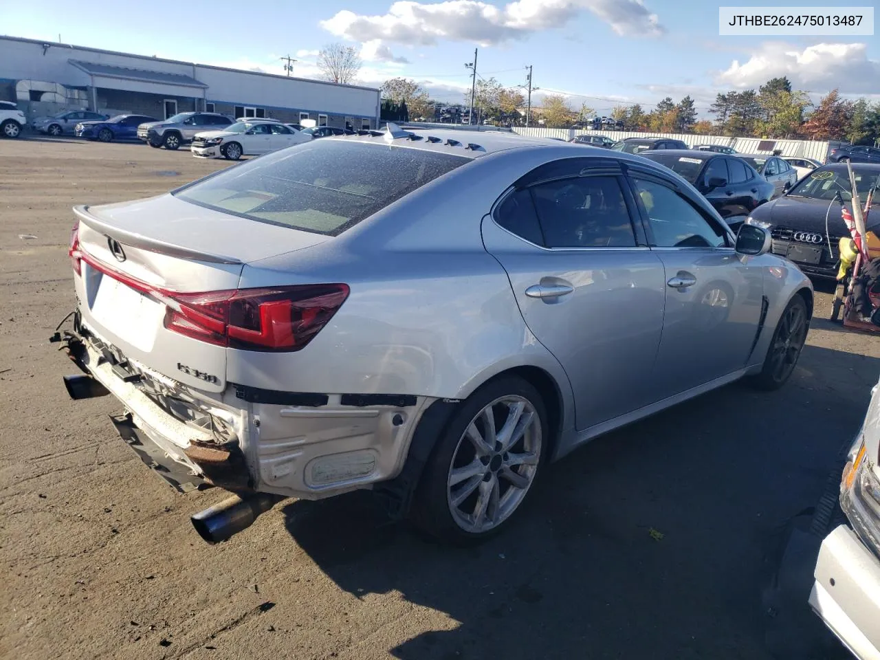 2007 Lexus Is 350 VIN: JTHBE262475013487 Lot: 74950824