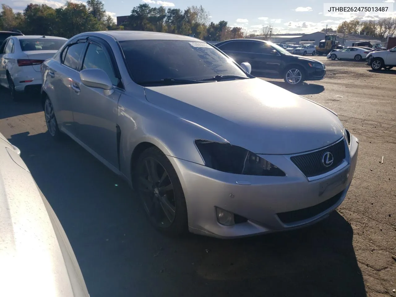 2007 Lexus Is 350 VIN: JTHBE262475013487 Lot: 74950824