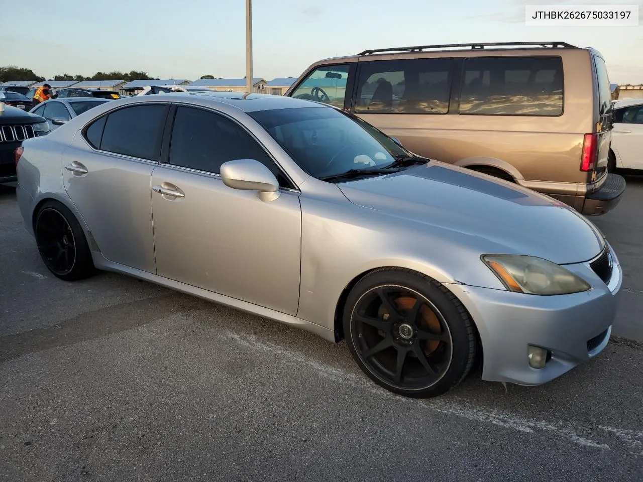 2007 Lexus Is 250 VIN: JTHBK262675033197 Lot: 75732094