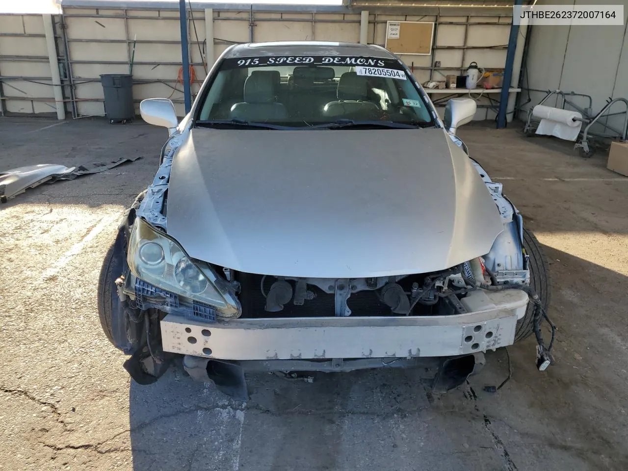 JTHBE262372007164 2007 Lexus Is 350