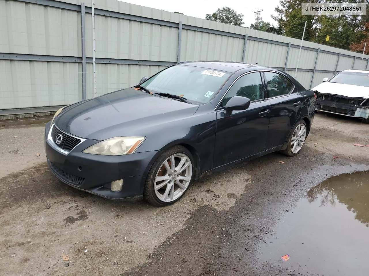 2007 Lexus Is 250 VIN: JTHBK262972048651 Lot: 79188914