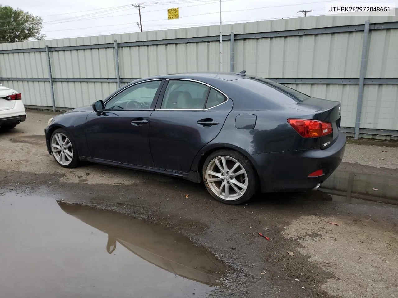 2007 Lexus Is 250 VIN: JTHBK262972048651 Lot: 79188914