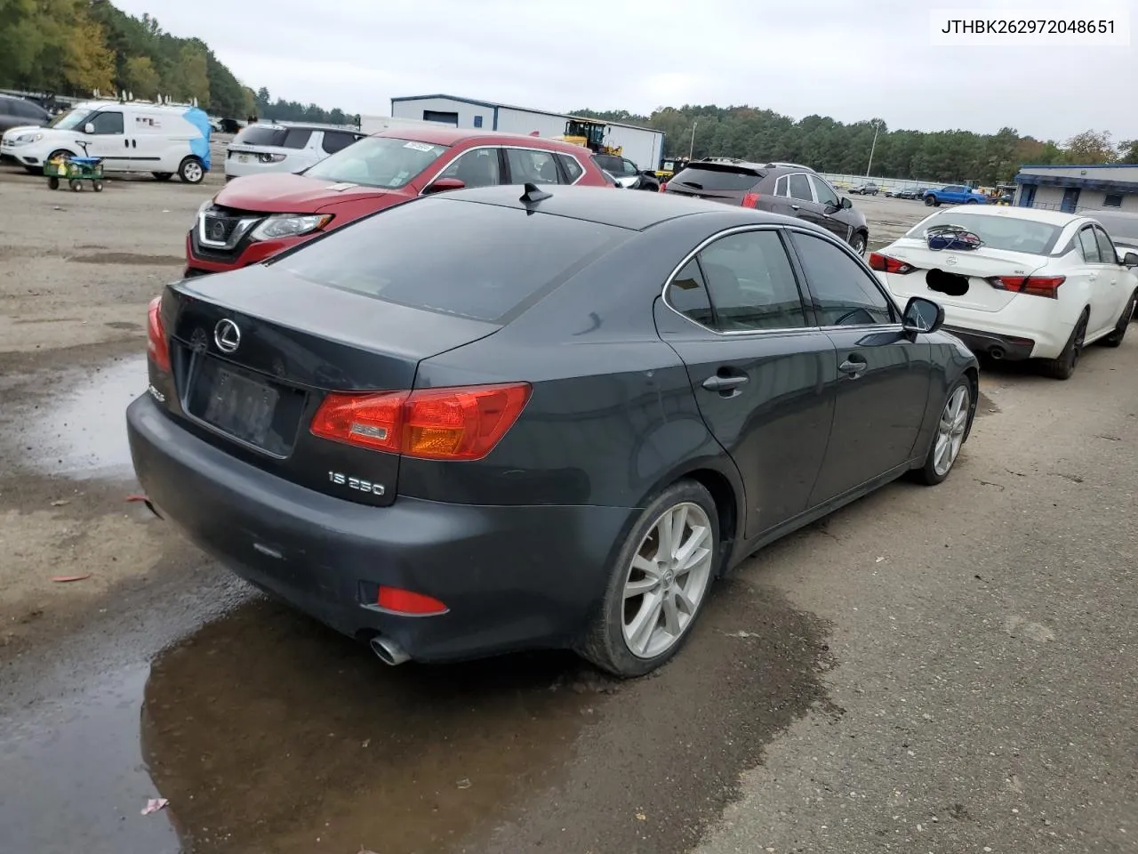 2007 Lexus Is 250 VIN: JTHBK262972048651 Lot: 79188914