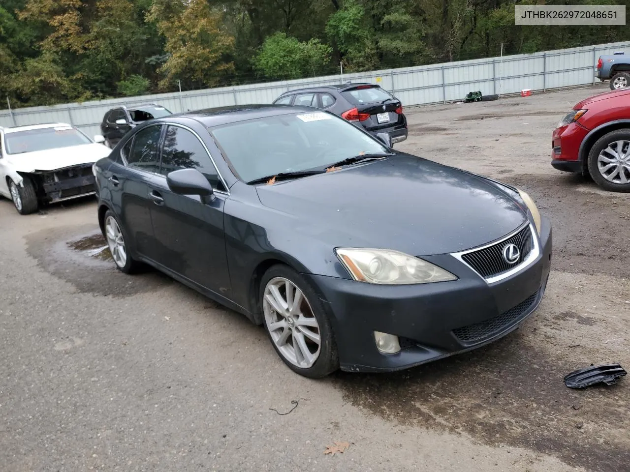 2007 Lexus Is 250 VIN: JTHBK262972048651 Lot: 79188914