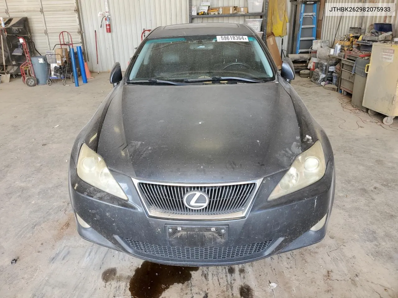 2008 Lexus Is 250 VIN: JTHBK262982075933 Lot: 59618364