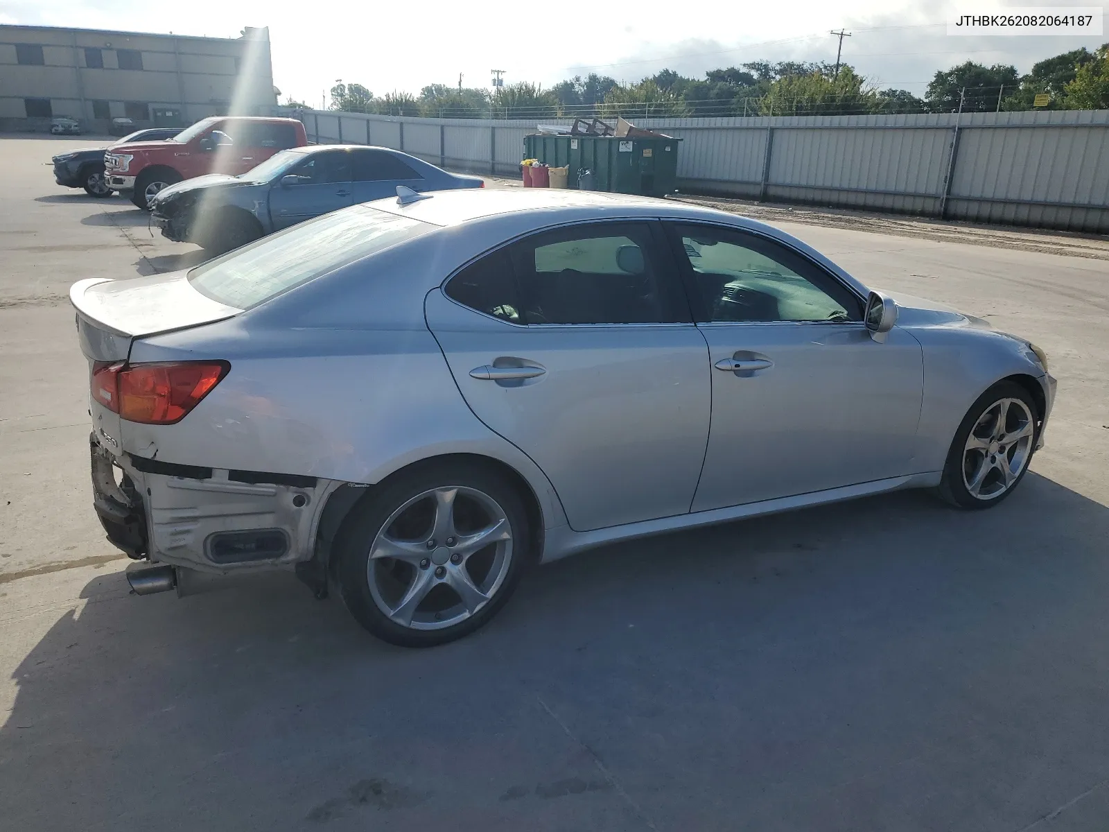 2008 Lexus Is 250 VIN: JTHBK262082064187 Lot: 59997394