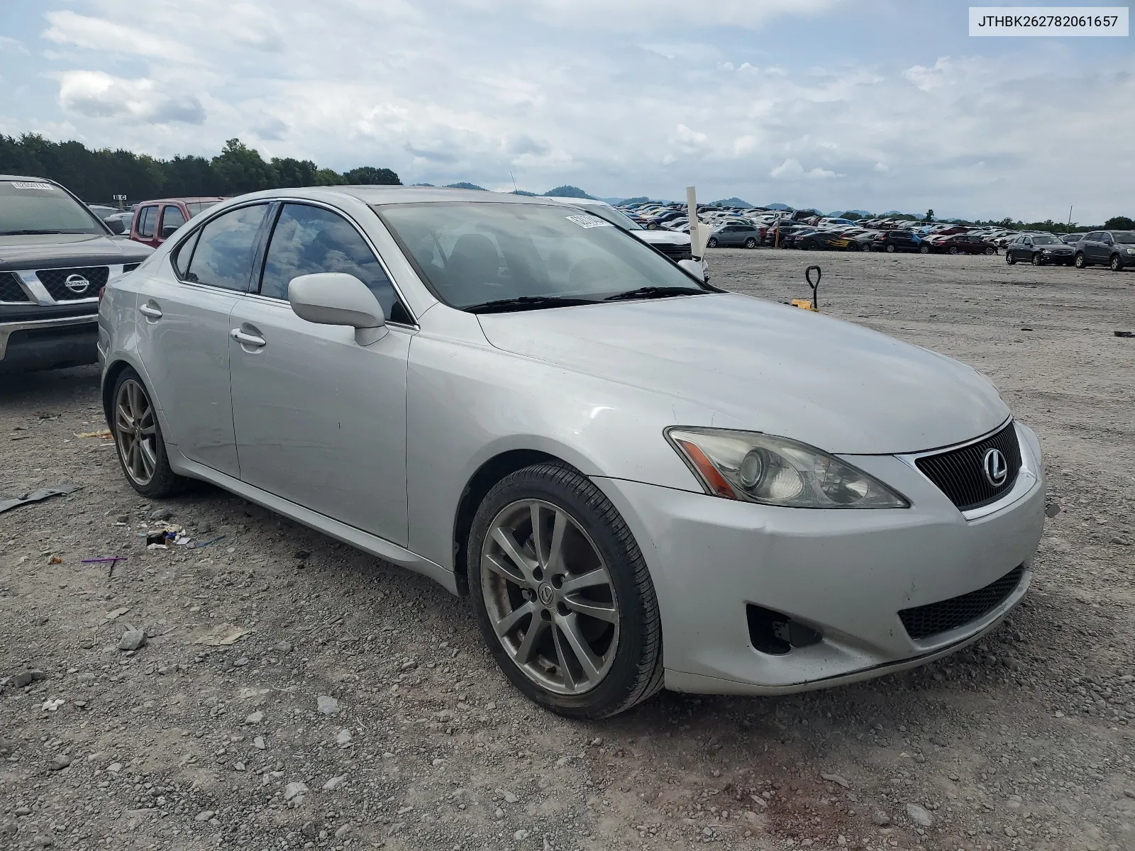 2008 Lexus Is 250 VIN: JTHBK262782061657 Lot: 62078434