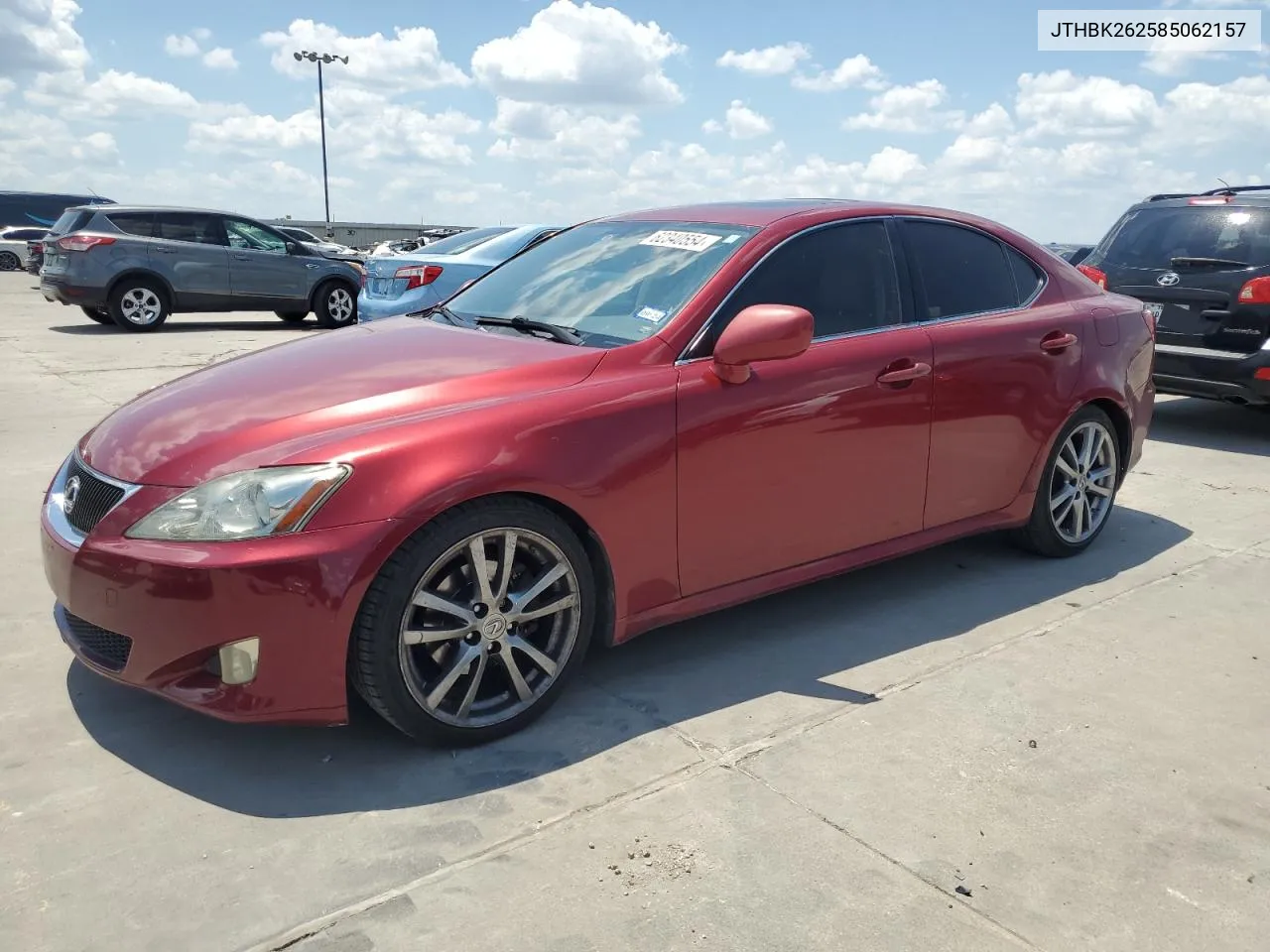 JTHBK262585062157 2008 Lexus Is 250