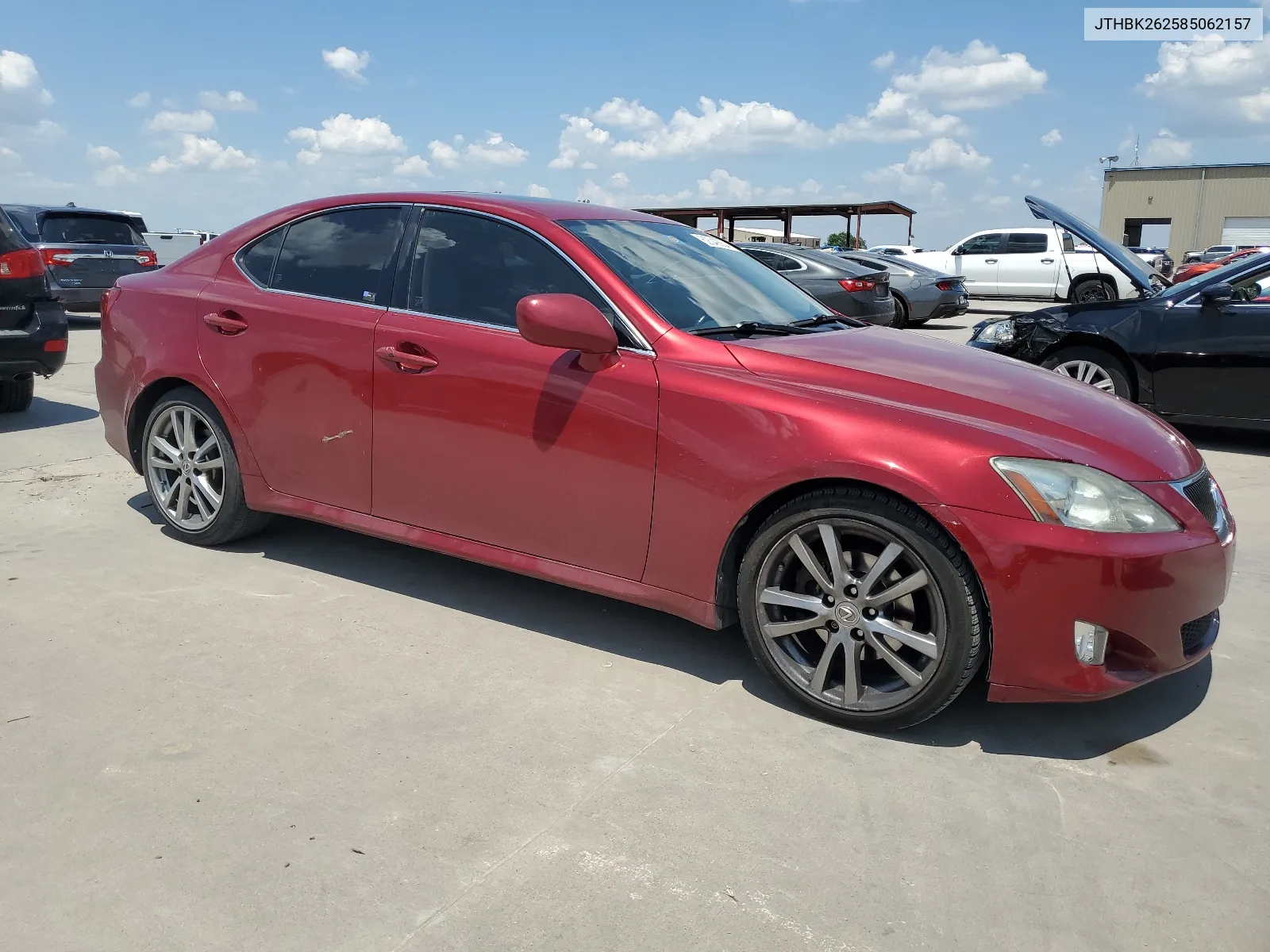 JTHBK262585062157 2008 Lexus Is 250