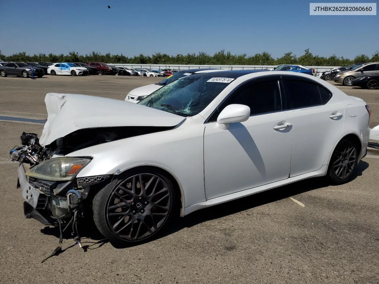 2008 Lexus Is 250 VIN: JTHBK262282060660 Lot: 63497874