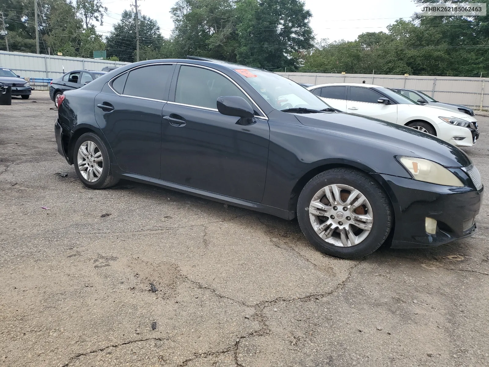 2008 Lexus Is 250 VIN: JTHBK262185062463 Lot: 64100654