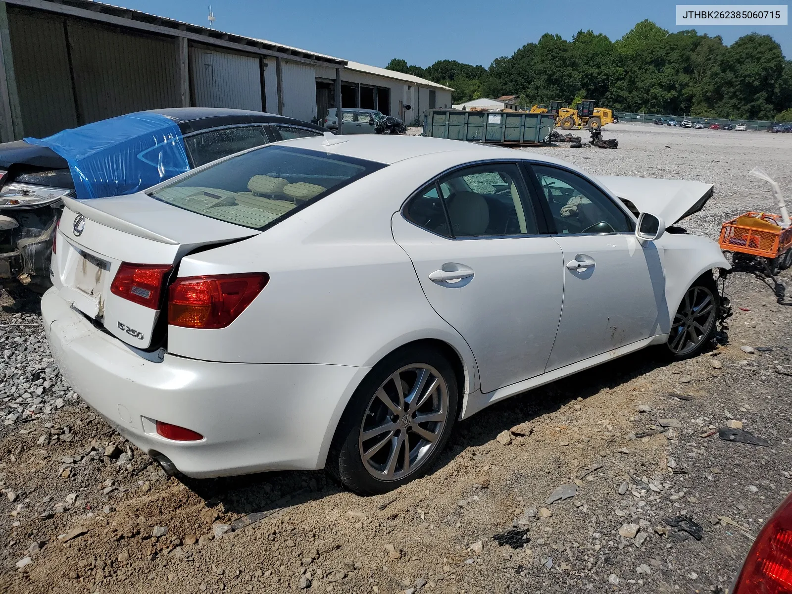 2008 Lexus Is 250 VIN: JTHBK262385060715 Lot: 66752804