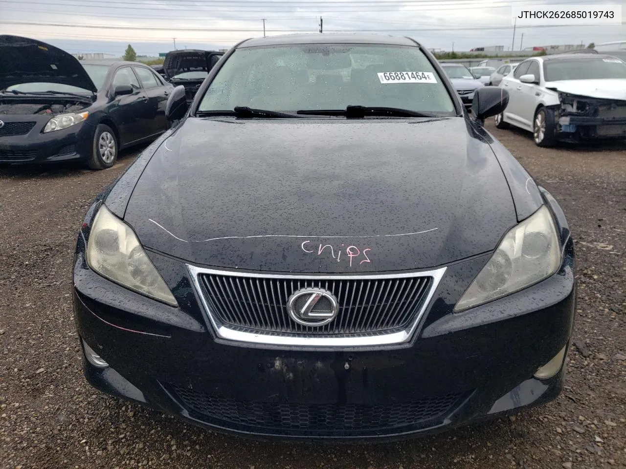 JTHCK262685019743 2008 Lexus Is 250