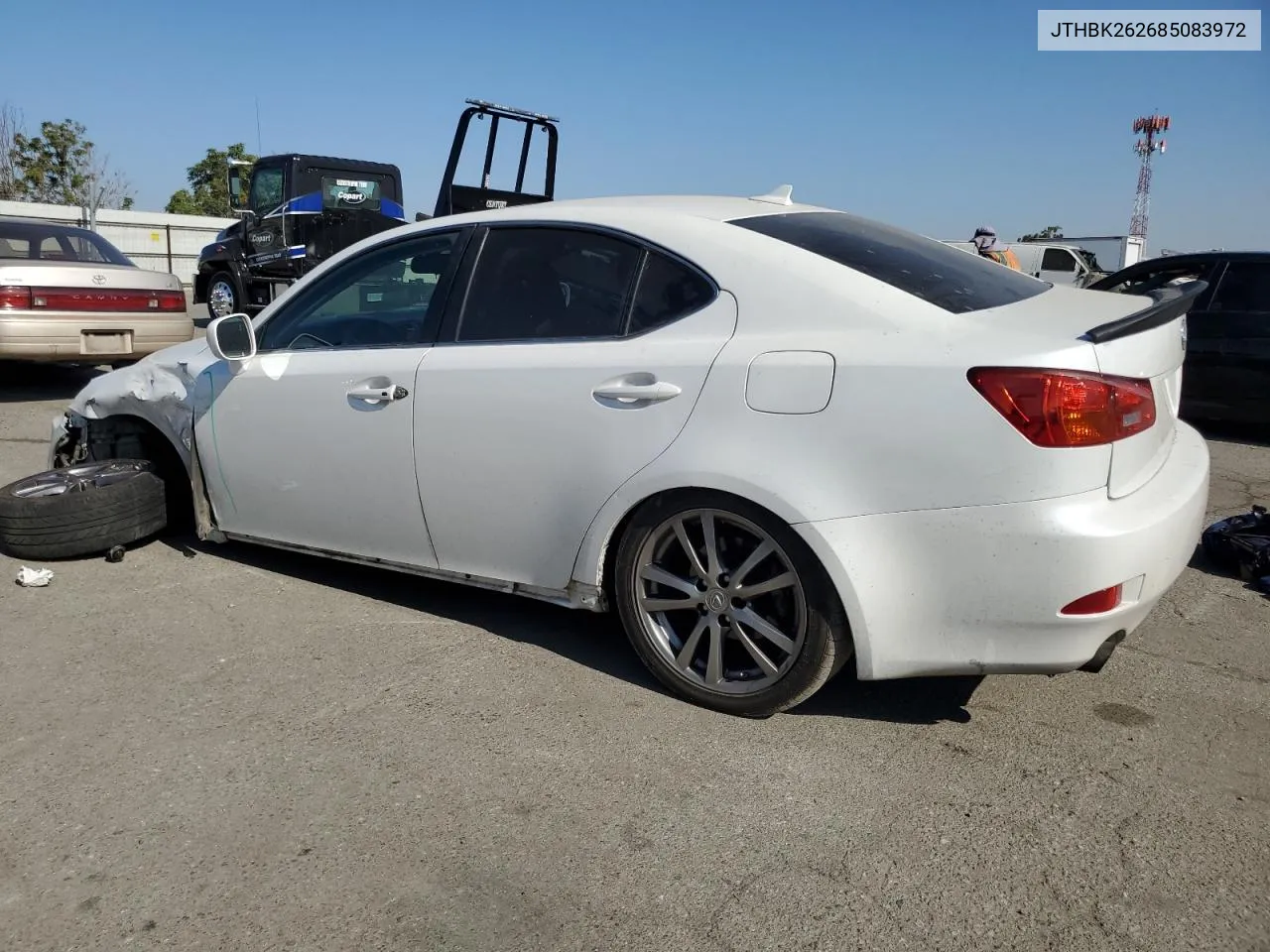 2008 Lexus Is 250 VIN: JTHBK262685083972 Lot: 66973254