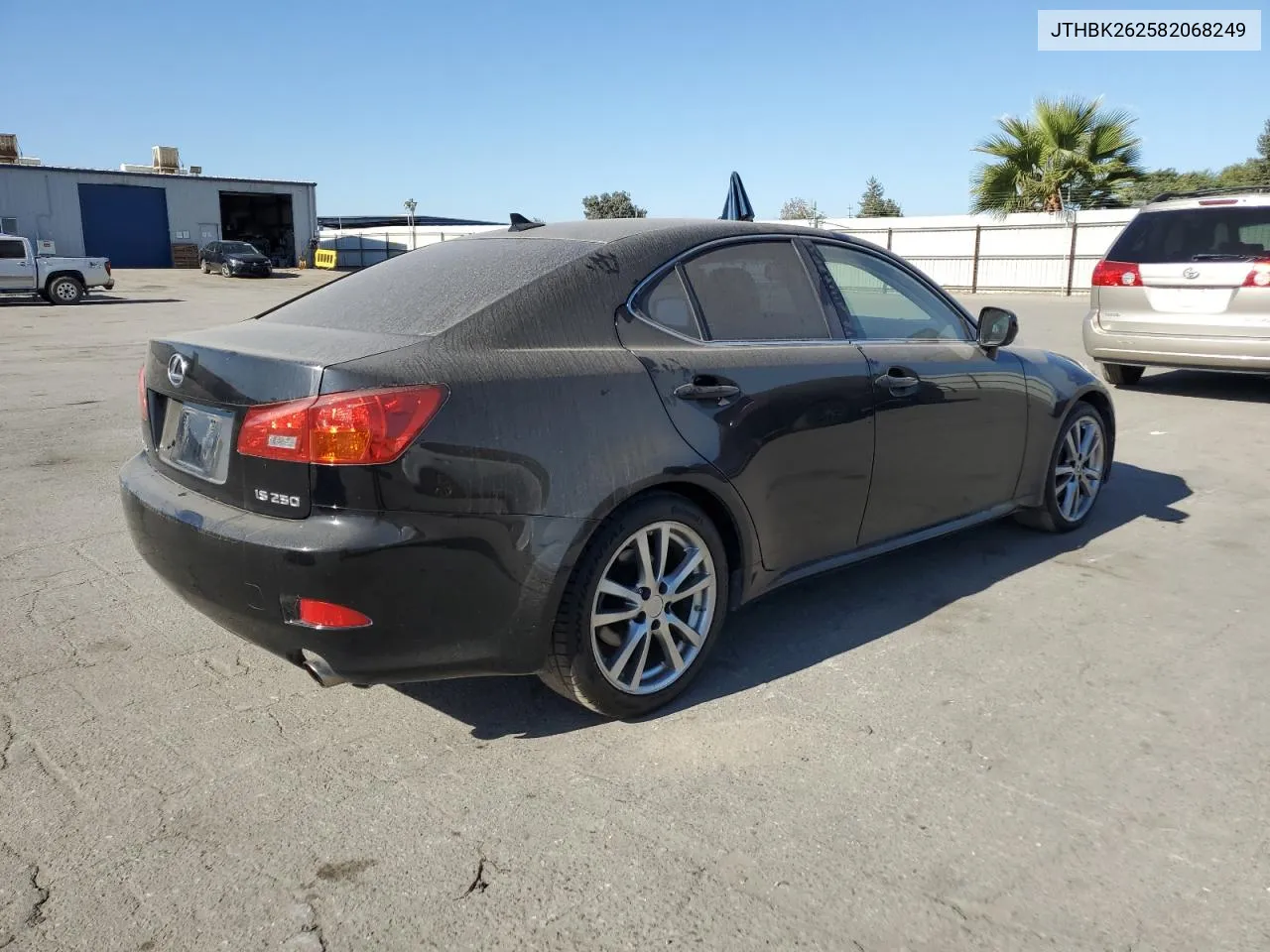 2008 Lexus Is 250 VIN: JTHBK262582068249 Lot: 67171654