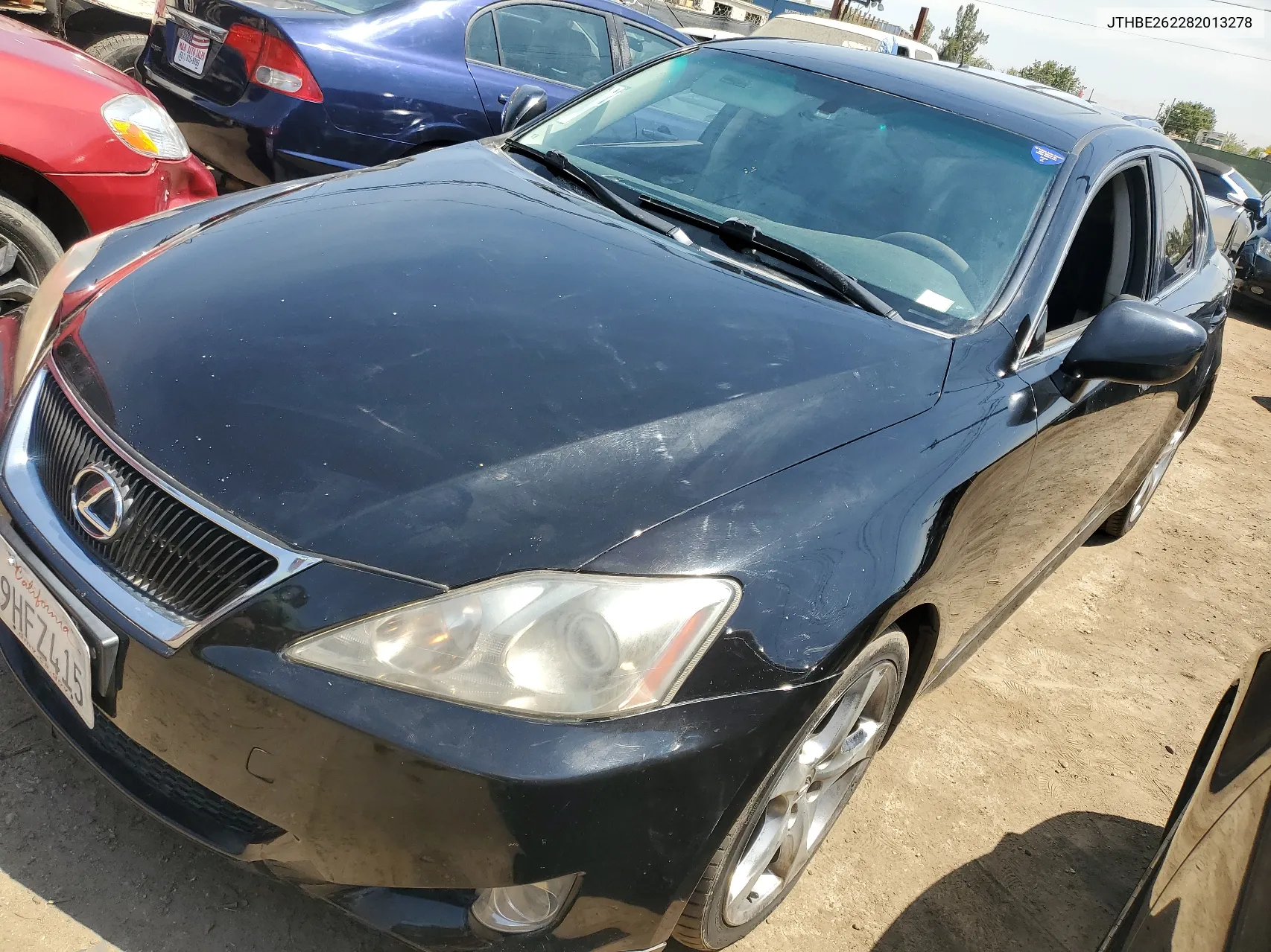 JTHBE262282013278 2008 Lexus Is 350