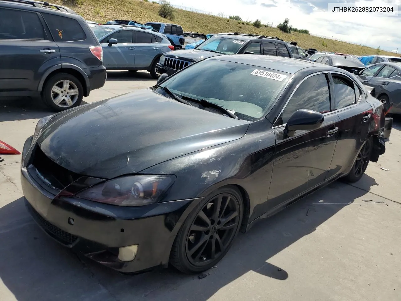 JTHBK262882073204 2008 Lexus Is 250