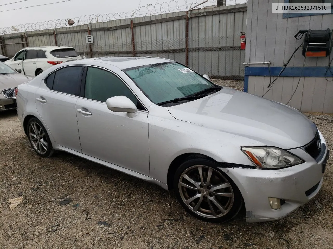 JTHBK262582071510 2008 Lexus Is 250