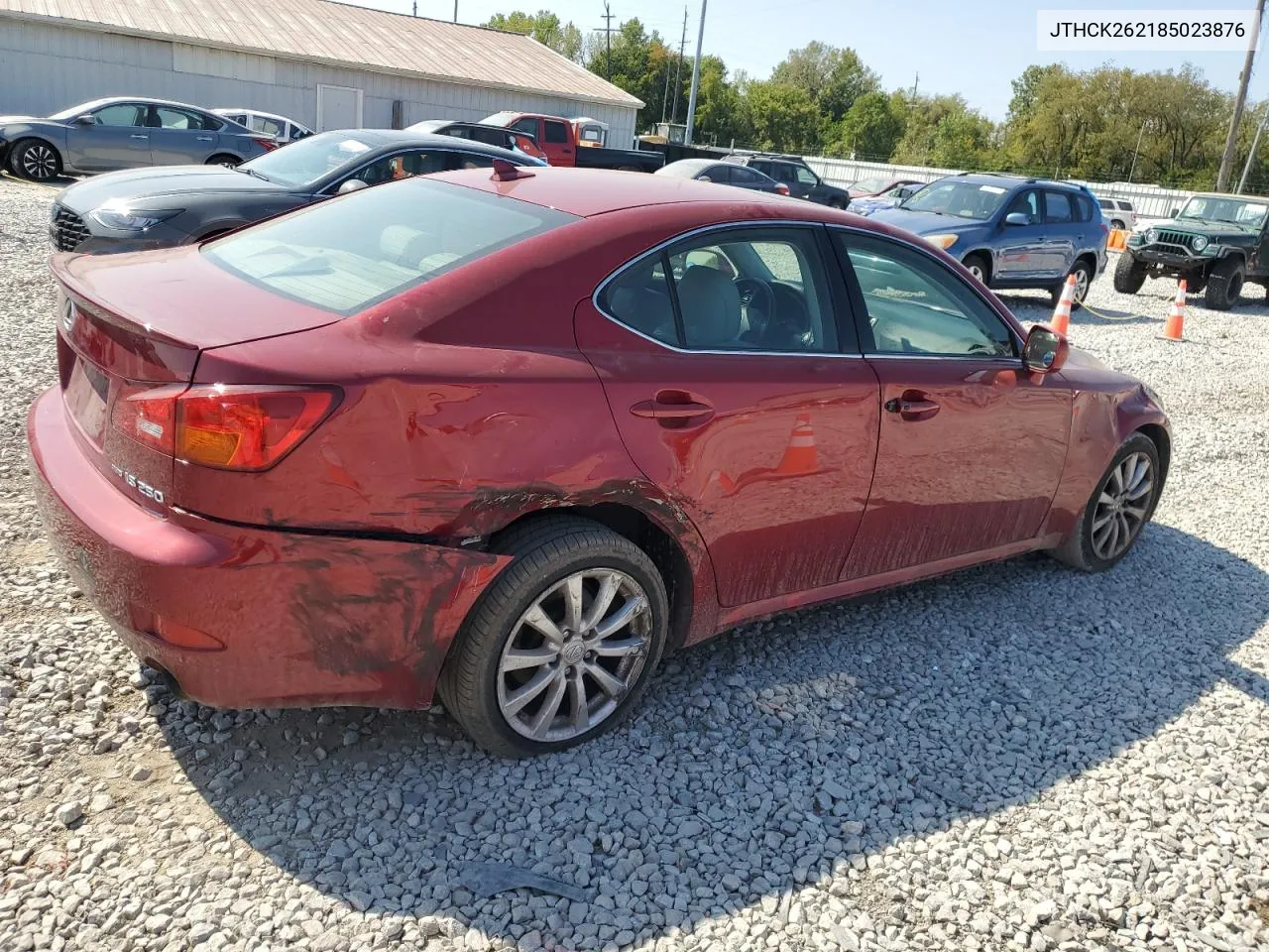 2008 Lexus Is 250 VIN: JTHCK262185023876 Lot: 69554734