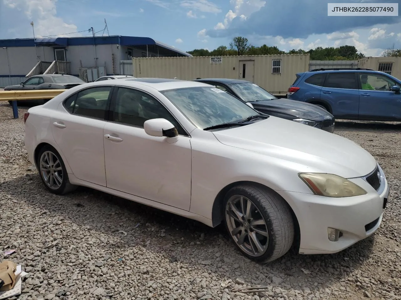 JTHBK262285077490 2008 Lexus Is 250