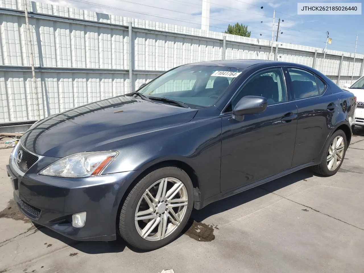 2008 Lexus Is 250 VIN: JTHCK262185026440 Lot: 71041764