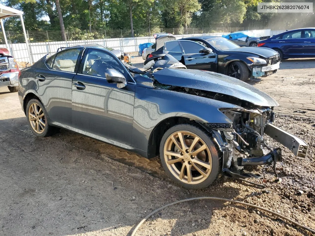 2008 Lexus Is 250 VIN: JTHBK262382076074 Lot: 71239724