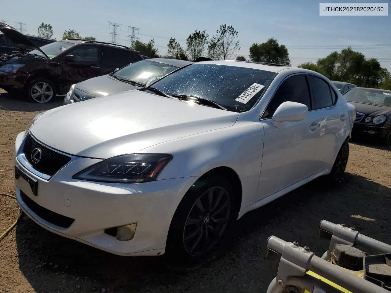 2008 Lexus Is 250 VIN: JTHCK262582020450 Lot: 71427334