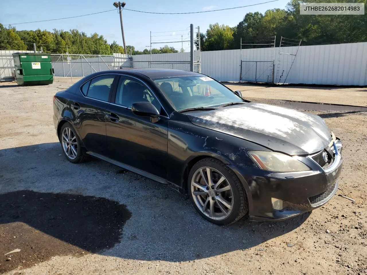 2008 Lexus Is 350 VIN: JTHBE262682014983 Lot: 73420804