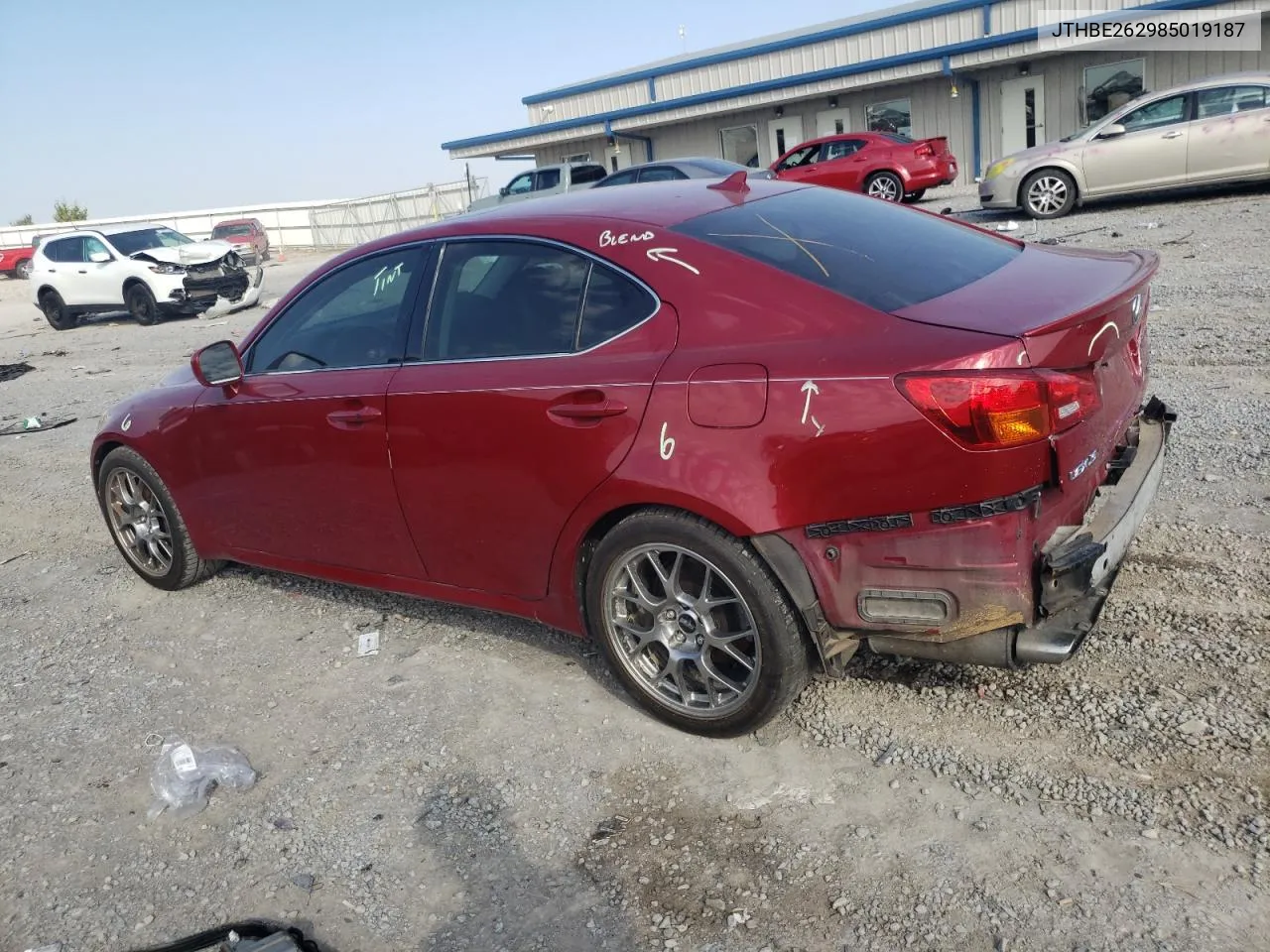 JTHBE262985019187 2008 Lexus Is 350