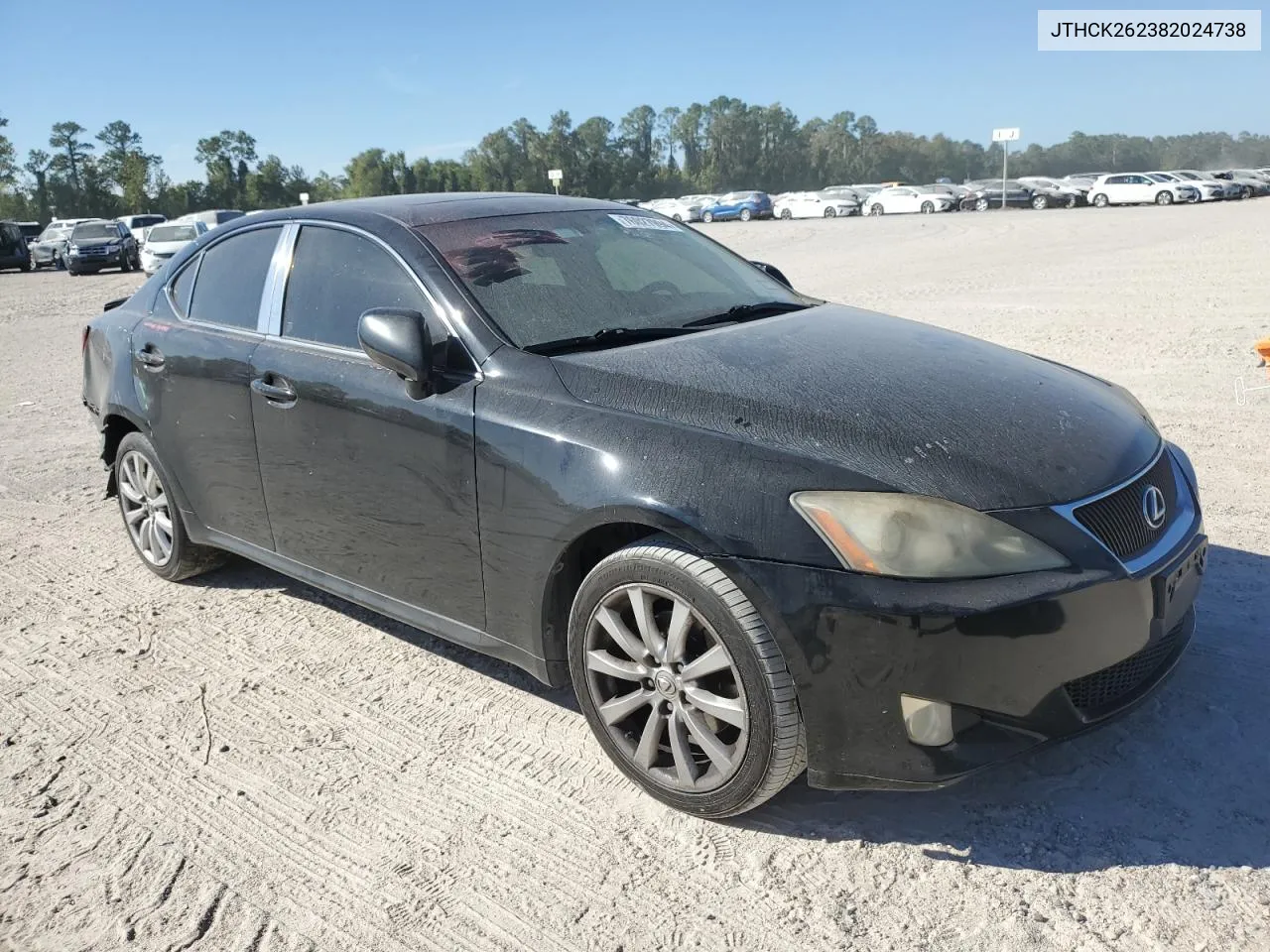 2008 Lexus Is 250 VIN: JTHCK262382024738 Lot: 76027994