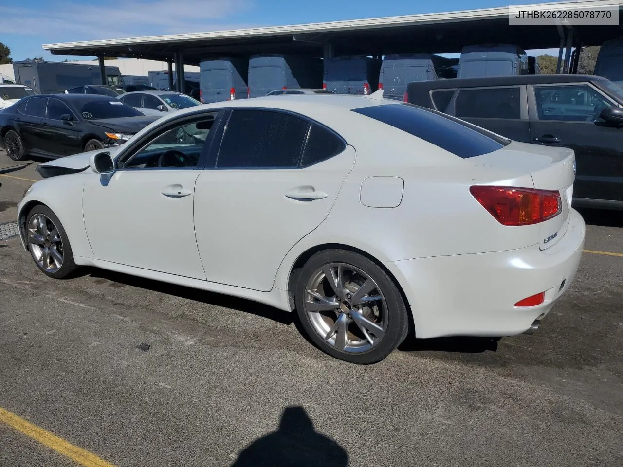 2008 Lexus Is 250 VIN: JTHBK262285078770 Lot: 76192484