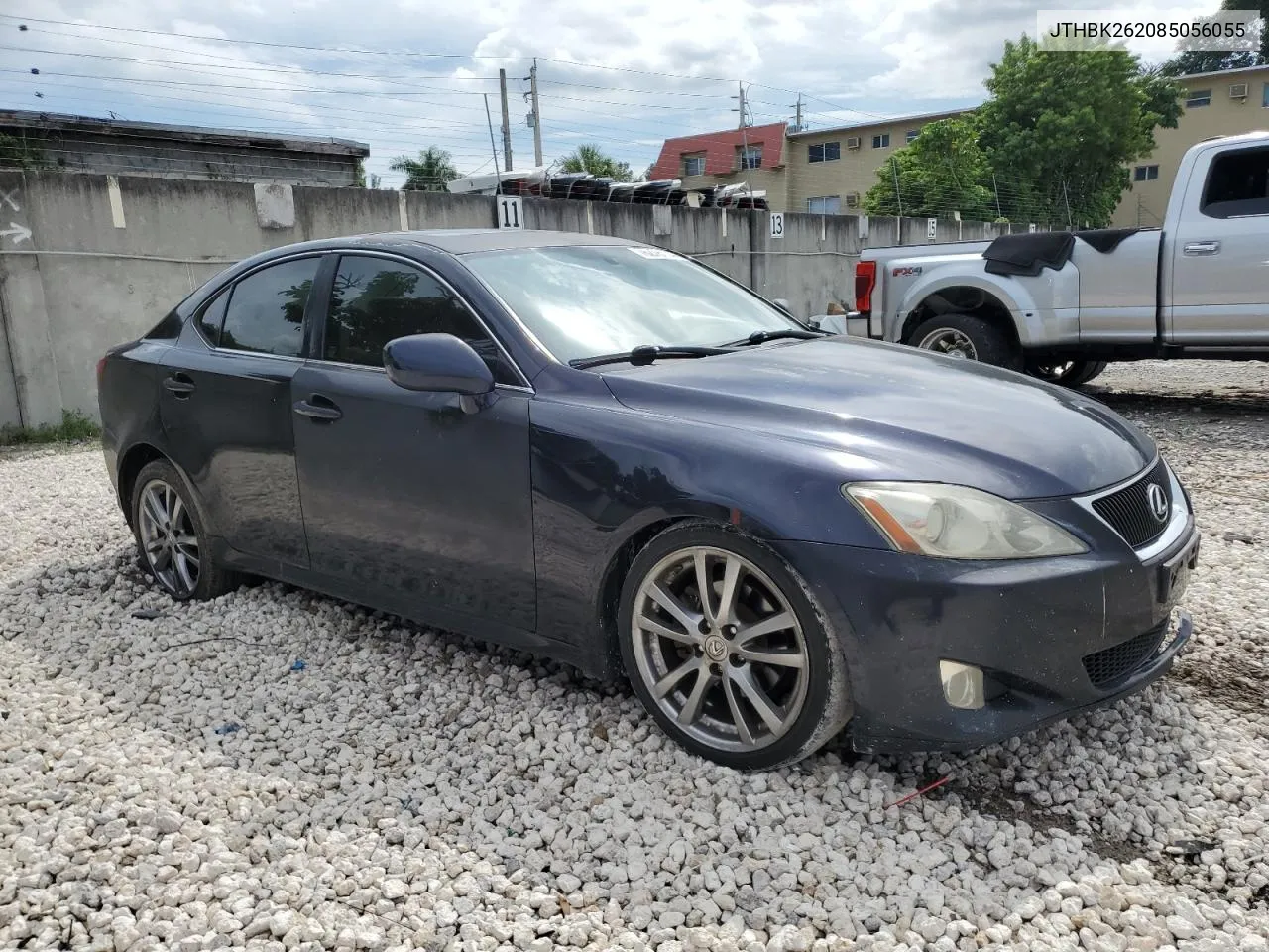 JTHBK262085056055 2008 Lexus Is 250