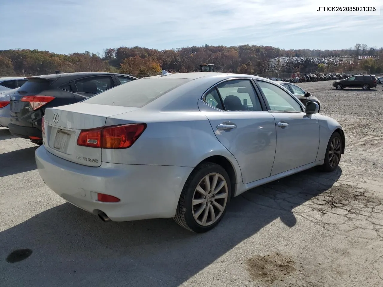 2008 Lexus Is 250 VIN: JTHCK262085021326 Lot: 76299044