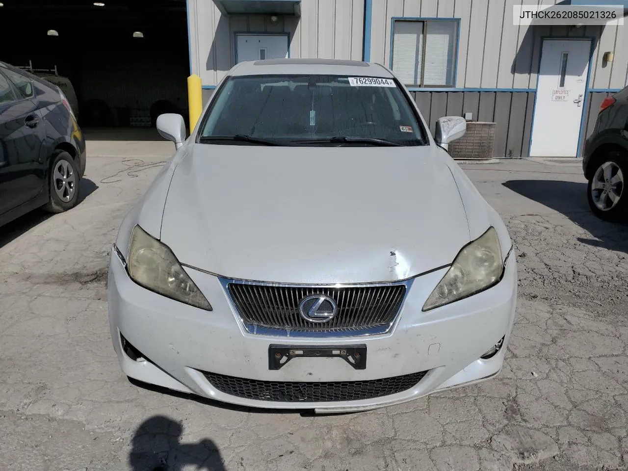 2008 Lexus Is 250 VIN: JTHCK262085021326 Lot: 76299044