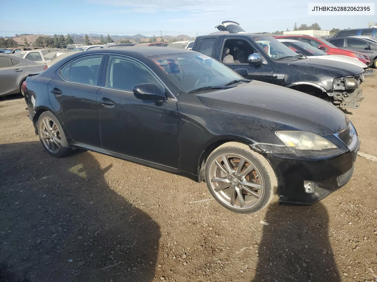 2008 Lexus Is 250 VIN: JTHBK262882062395 Lot: 78103284