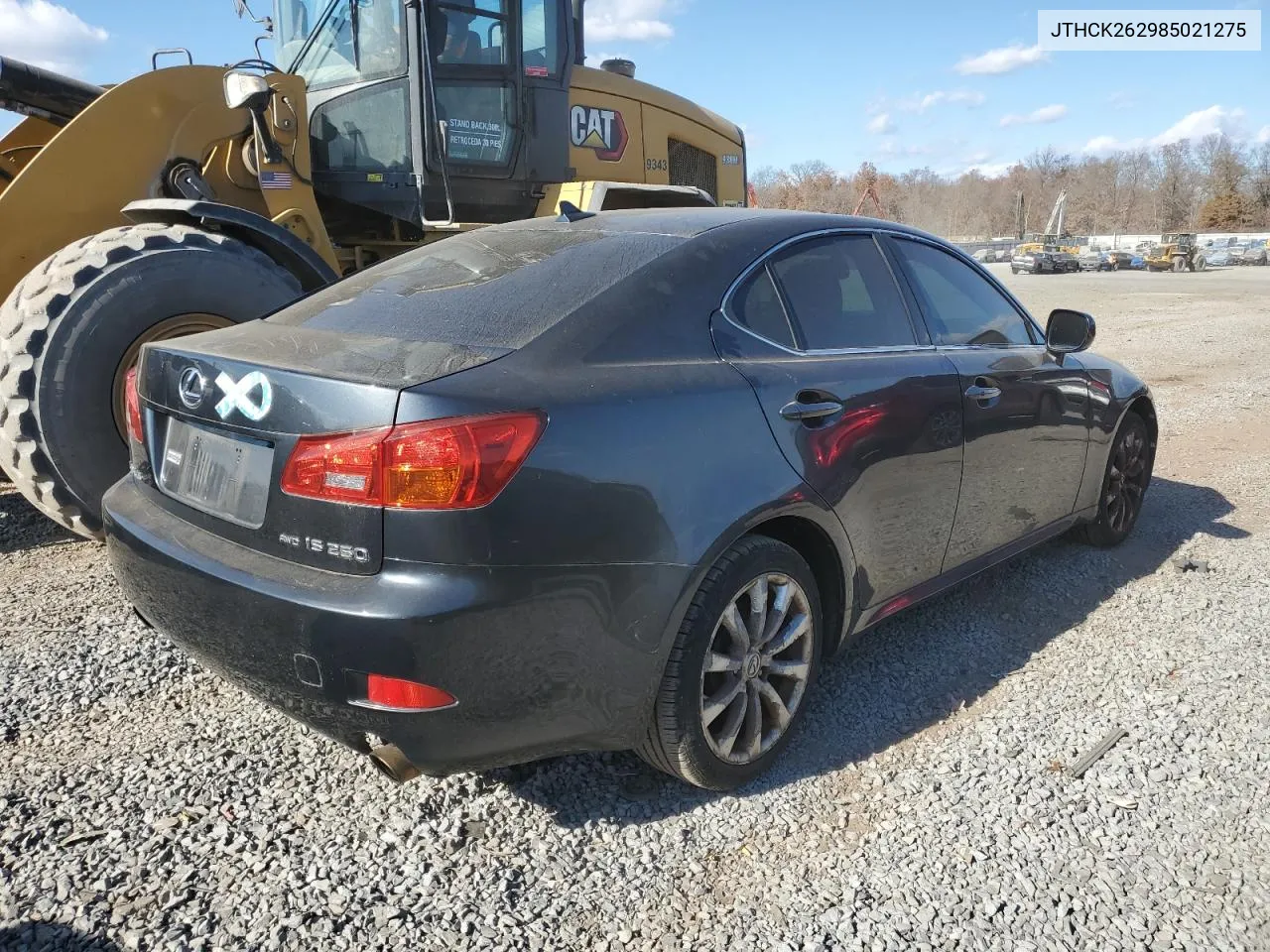 2008 Lexus Is 250 VIN: JTHCK262985021275 Lot: 79273174